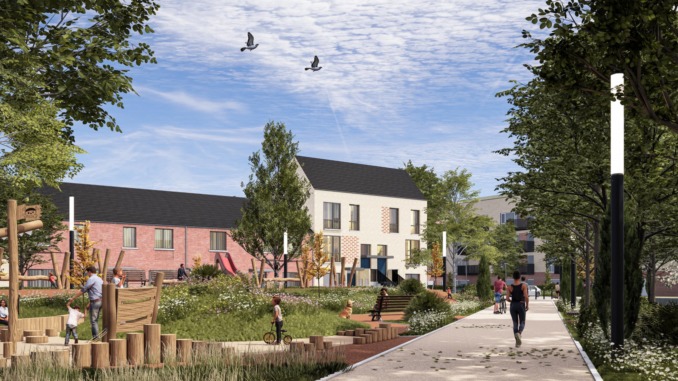 Land Development Agency and Dublin Council plan 137 affordable homes new in Cherry Orchard