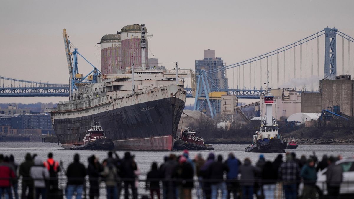 This historic ocean liner will become world’s largest artificial reef