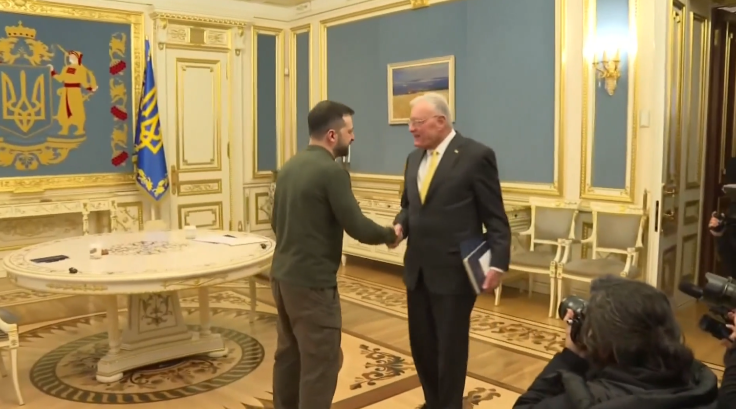 Zelenskyy meets US envoy after Trump calls him a ‘dictator’