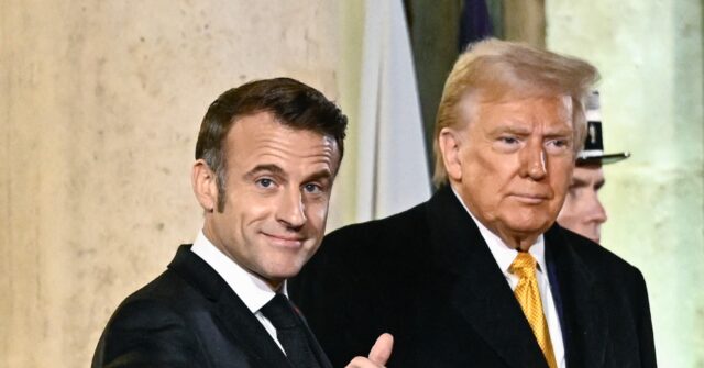 France's Macron Scolds Trump as 'Weak in the Face of Putin'