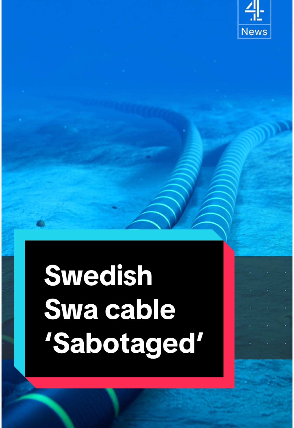 Swedish police have launched an investigation after an undersea telecoms cable in the Baltic Sea was damaged. NATO has boosted its defences in the Baltic sea after a series of similar incidents since the Russian invasion of Ukraine in 2022. #Sweden #UnderwaterCable #BalticSea #Russia #Ukraine #C4news #channel4news