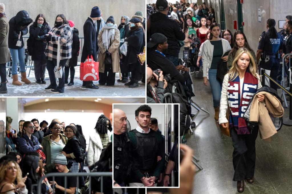 Twisted Luigi Mangione fans pack NYC court to get a glimpse of  alleged UnitedHealthcare CEO killer during hearing