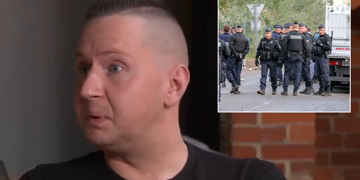 Chef Dave ‘terrified’ after witnessing horrific levels of crime in French migrant camps