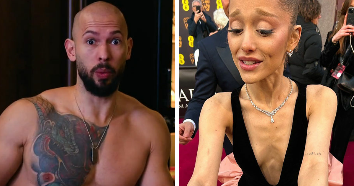 “You Are Gross”: Andrew Tate Disgusts People With “Sick” Comments On Ariana Grande’s Appearance