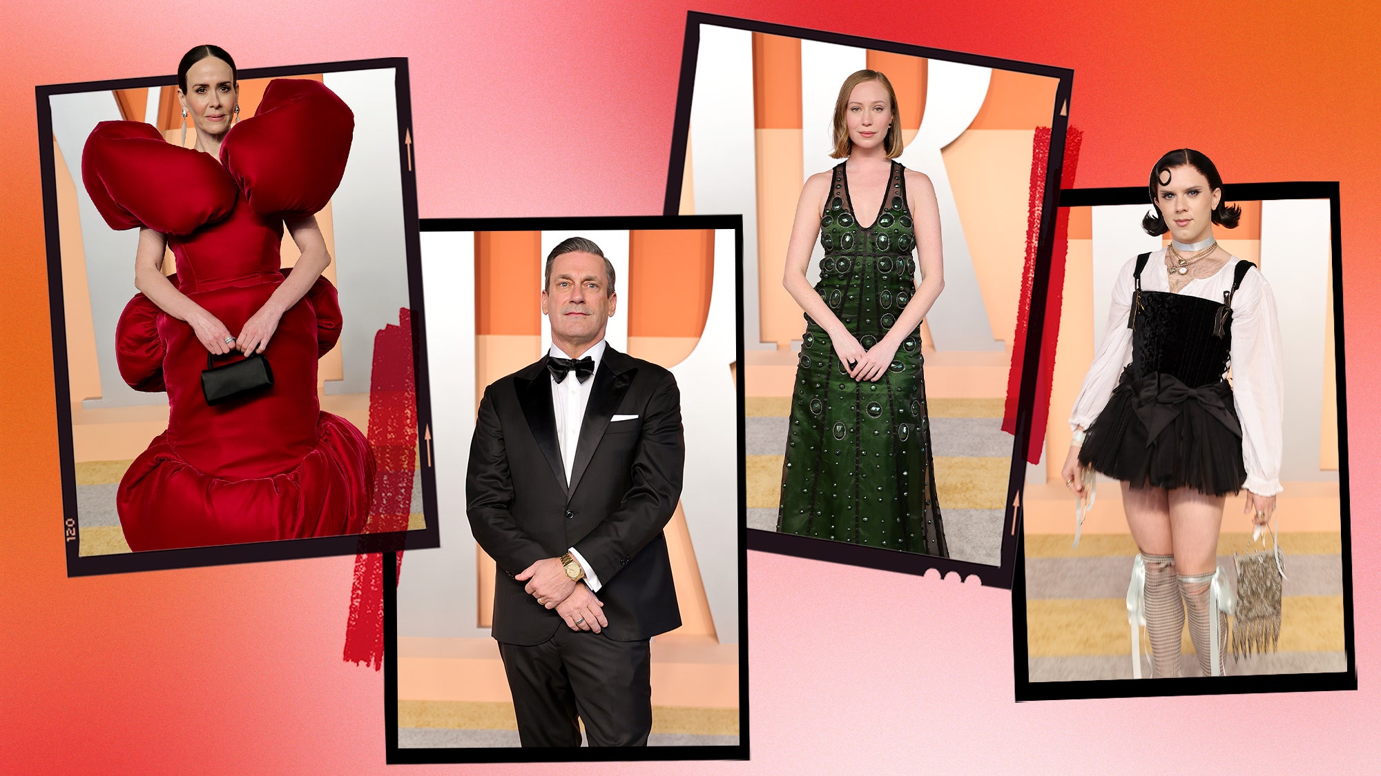 Vanity Fair Oscar Party 2025 Red Carpet: See All the Looks &amp; Outfits