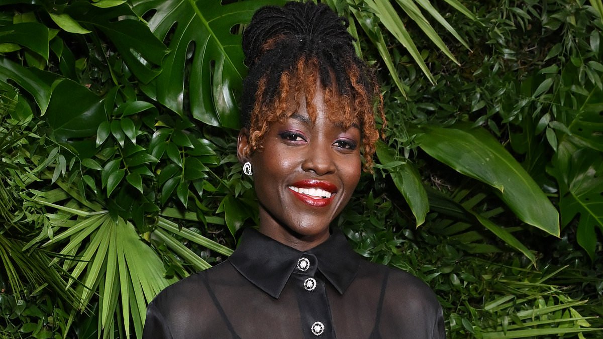 Lupita Nyong'o rocks sheer black gown as she joins starry guest list at Chanel pre-Oscars bash