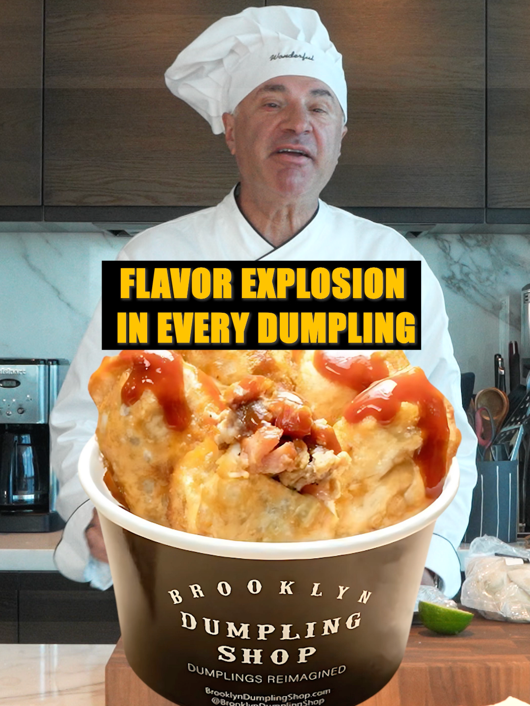 Chef Wonderful has your next meal covered thanks to Brooklyn Dumplings! ? Choose between flavors like Bacon Cheeseburger, Chicken Parmesan, Mac &amp; Cheese OR Kung Pao Chicken. Get these delicious deals at: ? https://qvc.co/chefwonderfulqvc