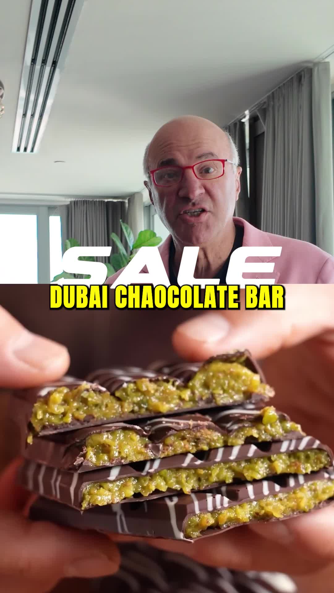 BIG NEWS, Chocolate Lovers! ? My Dubai Chocolate Bars were already incredible, but you wanted MORE filling, so I doubled it. That’s right. More luscious Sicilian pistachio crème, more crunchy shredded kadayif phyllo, and MORE tahini sesame goodness, all wrapped in silky milk, dark, and white chocolate. But I didn’t stop there. The bar itself is now 25% BIGGER. Because if you’re going to indulge, you might as well go big! ? Don’t miss out! The sale ends at midnight tonight!  Shop on QVC Now? https://qvc.co/M134098koldubai #ChefWonderful #DubaiChocolate #MoreFilling #QVC #Sale