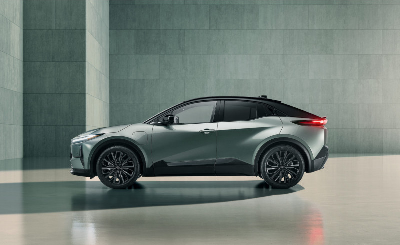 World debut of the all-new battery electric Toyota  C-HR+