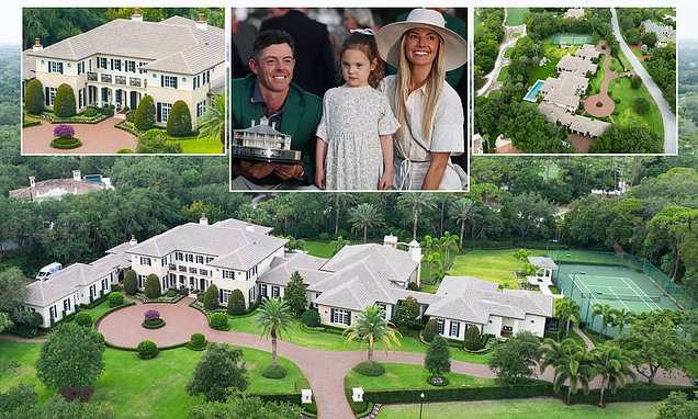 Inside $22m Florida mansion Rory McIlroy shares with wife and daughter