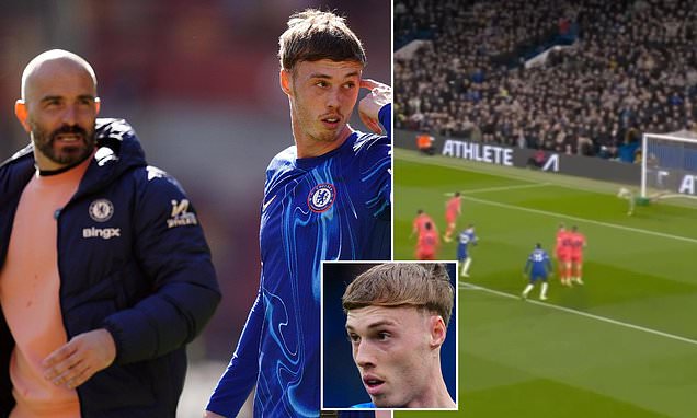 Chelsea fans convinced Palmer is aiming a dig at  Maresca