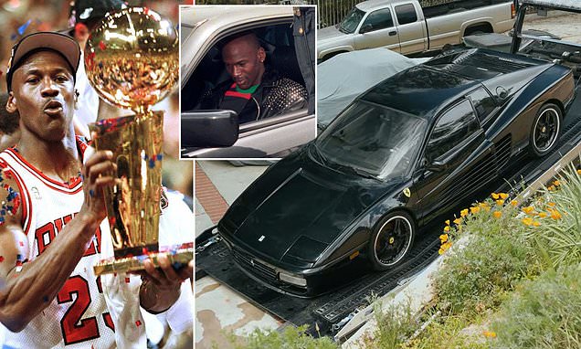 Michael Jordan's Ferrari FINALLY found 14 years after 'disappearing'