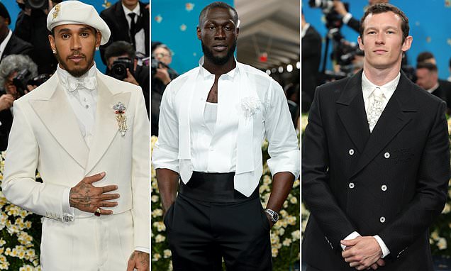 Britain's leading men look dashing at Met Gala 2025