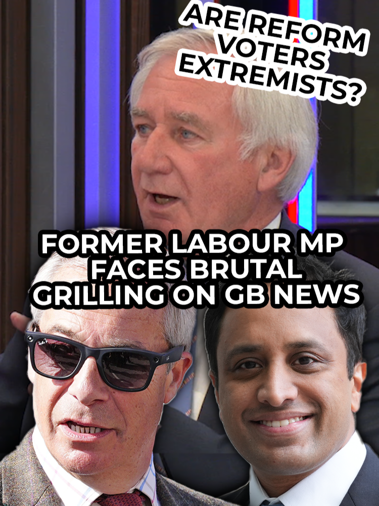 In a heated debate, Matthew Goodwin grills former Labour MP Geoff Hoon about whether Reform voters are extremists. #Britain #UKNews #Uk #Labour #Labourparty #Reformuk #Reform #Politics #Politicsuk #Gbnews