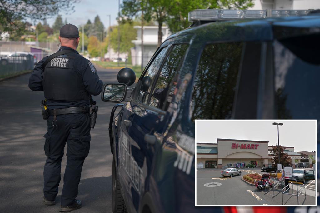 Madman wielding rifle-shaped bong inside grocery store parking lot locks down part of Oregon town: cops