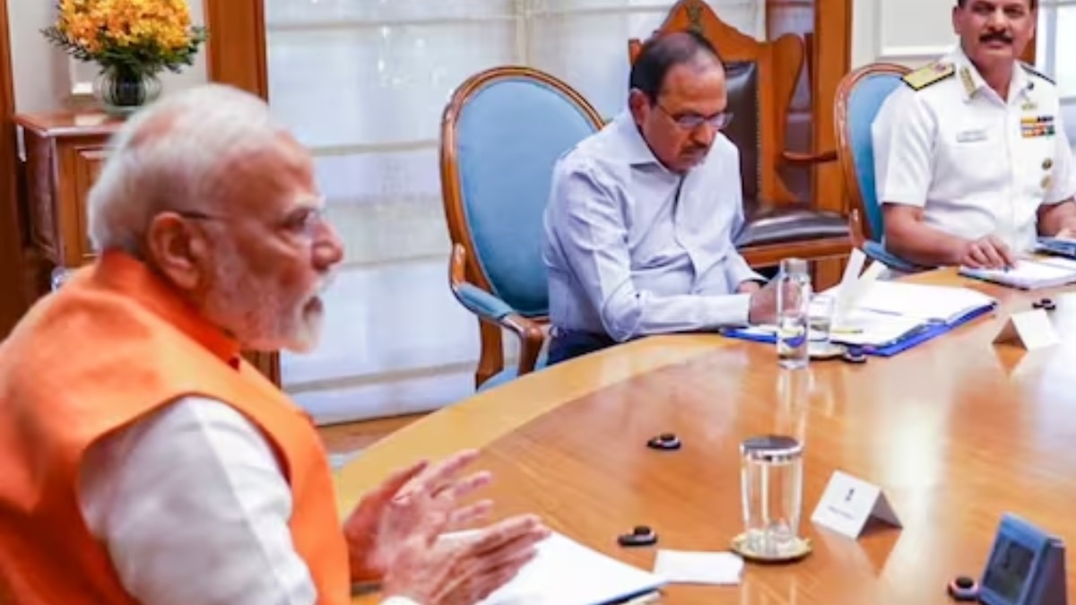 NSA Ajit Doval meets PM Modi again, second time in 24 hours amid tensions with Pakistan    - NSA Ajit Doval meets PM Modi again, second time in 24 hours amid tensions with Pakistan      BusinessToday