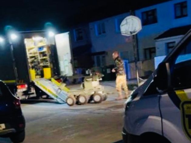 Drone drops pipe bomb into innocent Dublin man’s garden as gang war fears grow