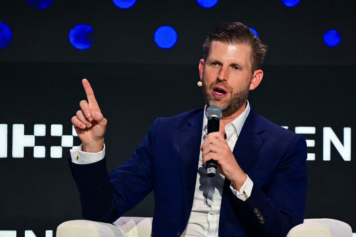 Trump’s sons promote real estate and crypto deals that will benefit the president