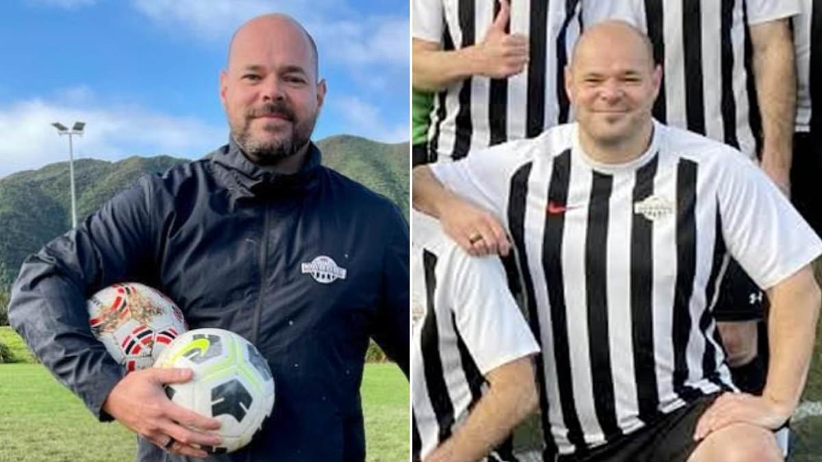 Football team pays tribute to 'club legend' who died in the middle of a match