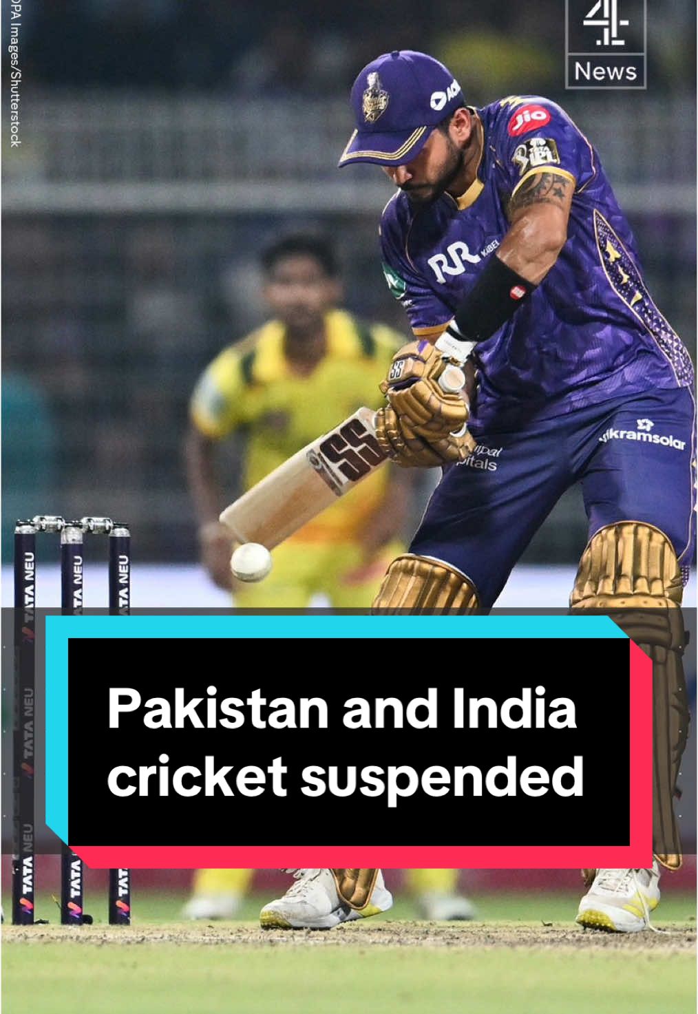 The Indian Premier League cricket tournament has been suspended as tensions with Pakistan continue to rise. The remaining Pakistan Supreme League matches were initially going to be moved to the United Arab Emirates but they've also been postponed following the Prime Minister's advice. Fighting has escalated between the two countries after India launched strikes on Pakistan on Wednesday, following an attack in Indian-administered Kashmir last month which killed 26 civilians. India blamed Pakistan which denies any involvement. #Pakistan #India #Cricket #Kashmir #IndianPremierLeague #PakistanSupremeLeague #C4News #Channel4News