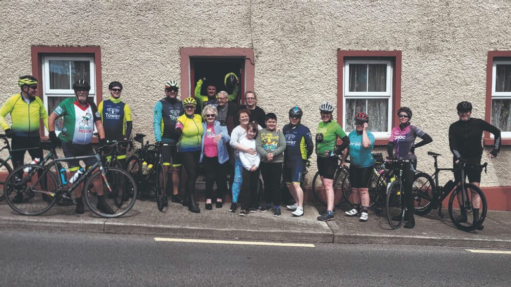 Laurels Cycle Crew wheeling their way to a record 17 years of cycling for charity