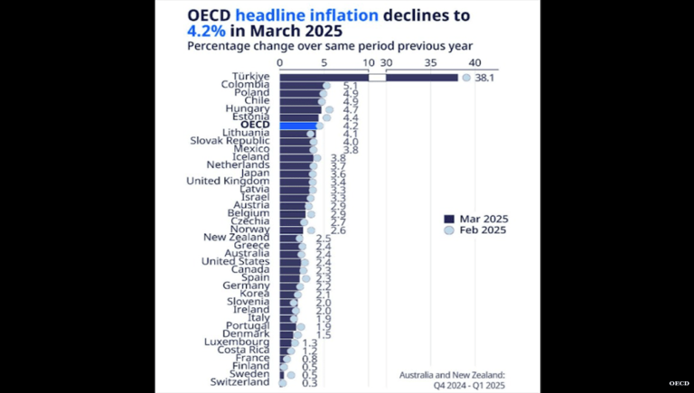 Turkish inflation still ballsing up OECD charts