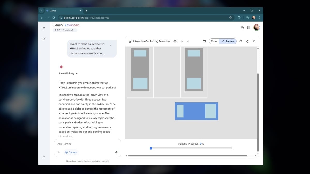 Gemini’s ‘Canvas’ Feature Is Surprisingly Great for Word Processing and Coding