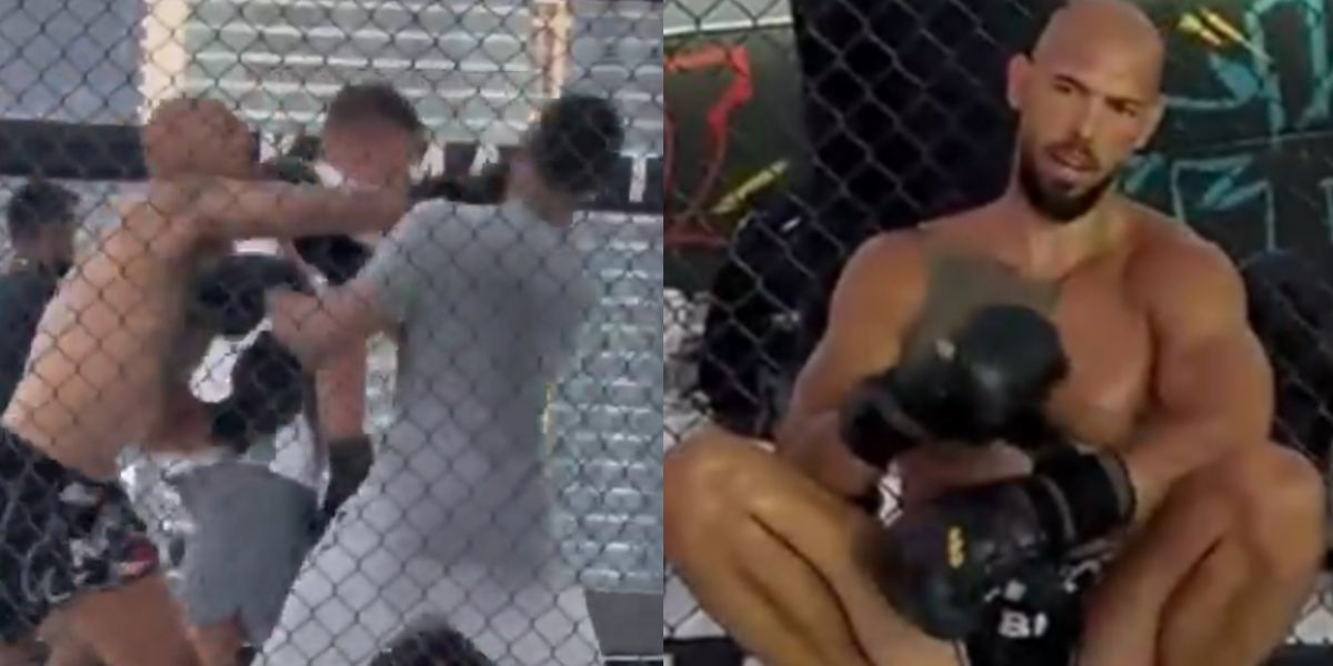 Andrew Tate claims he beat 60 boxers in one go - but people aren't impressed