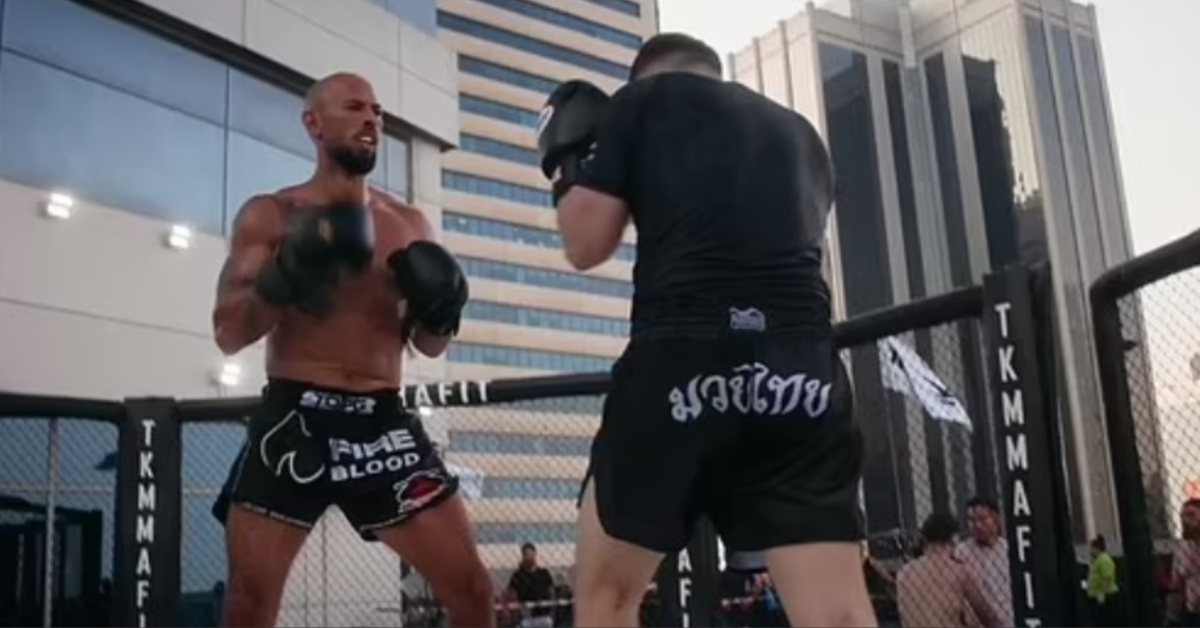 Andrew Tate Spars 60 Men in Dubai: Controversial Publicity Stunt