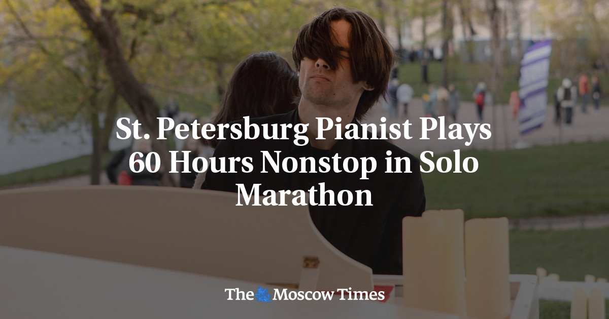 St. Petersburg Pianist Plays 60 Hours Nonstop in Solo Marathon