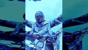 Paraglider sucked into cloud vortex