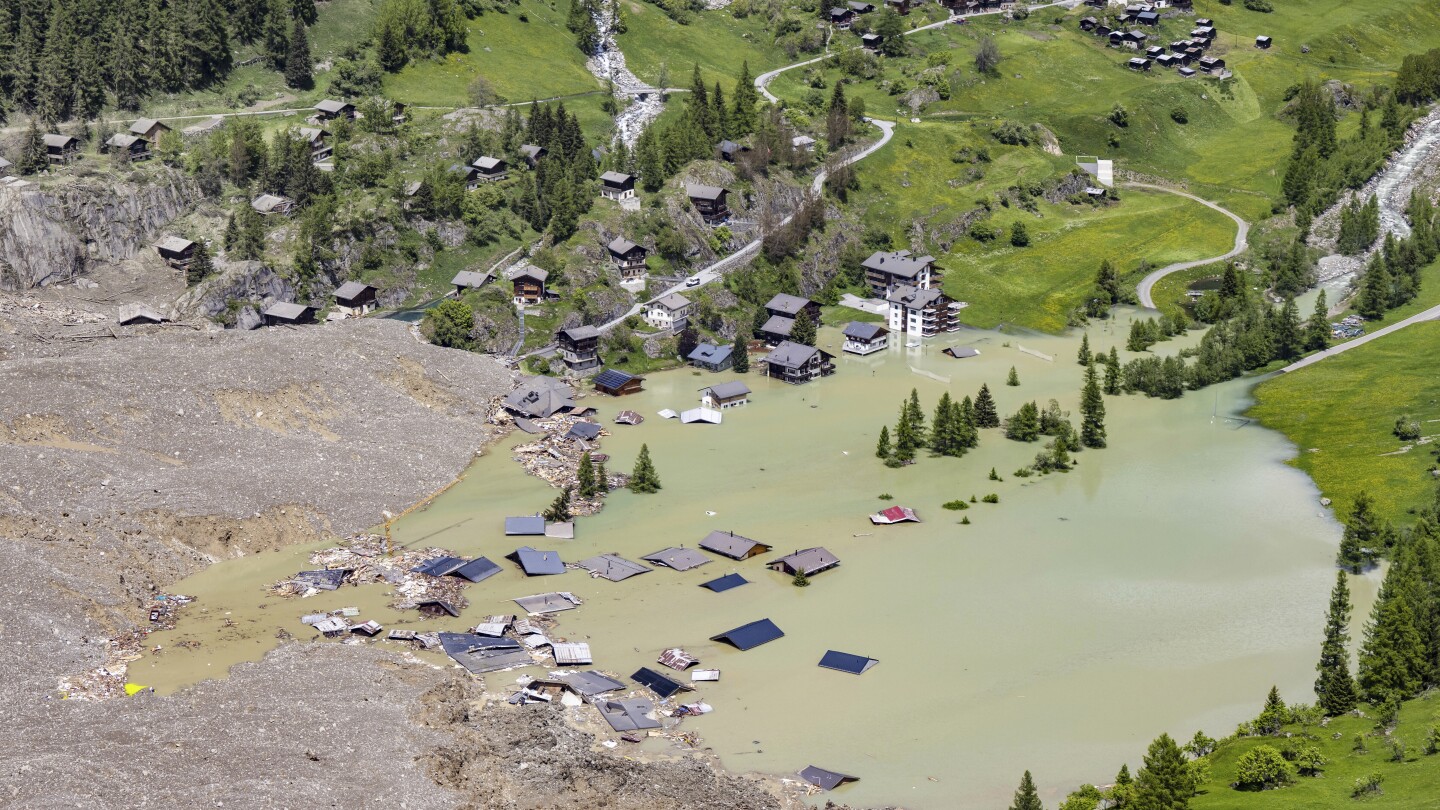 Swiss glacier collapse renews focus on risks of climate change as glaciers retreat around the world