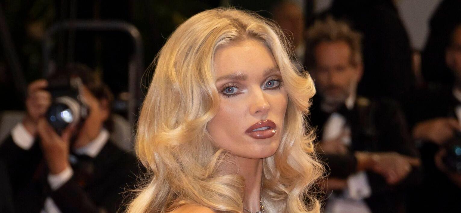 Elsa Hosk Makes Imaginations Run Wild In Her White Lingerie