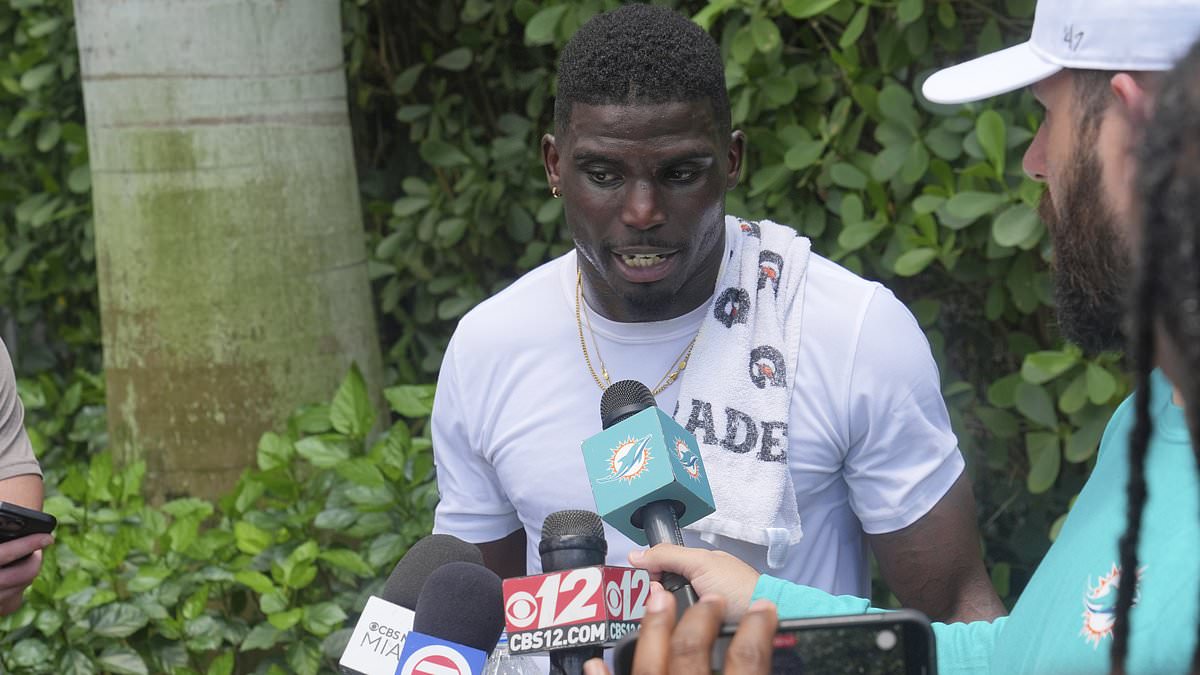 Revealed: How troubled NFL star Tyreek Hill is tackling off-field woes amid explosive divorce dispute with influencer wife