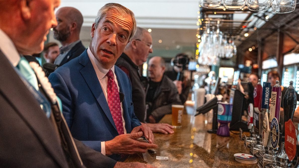 How much longer must we endure Nigel Farage's working class cosplay?