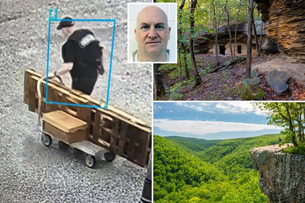 Caves and other mountain hideouts are being searched for fugitive known as ‘Devil in the Ozarks’