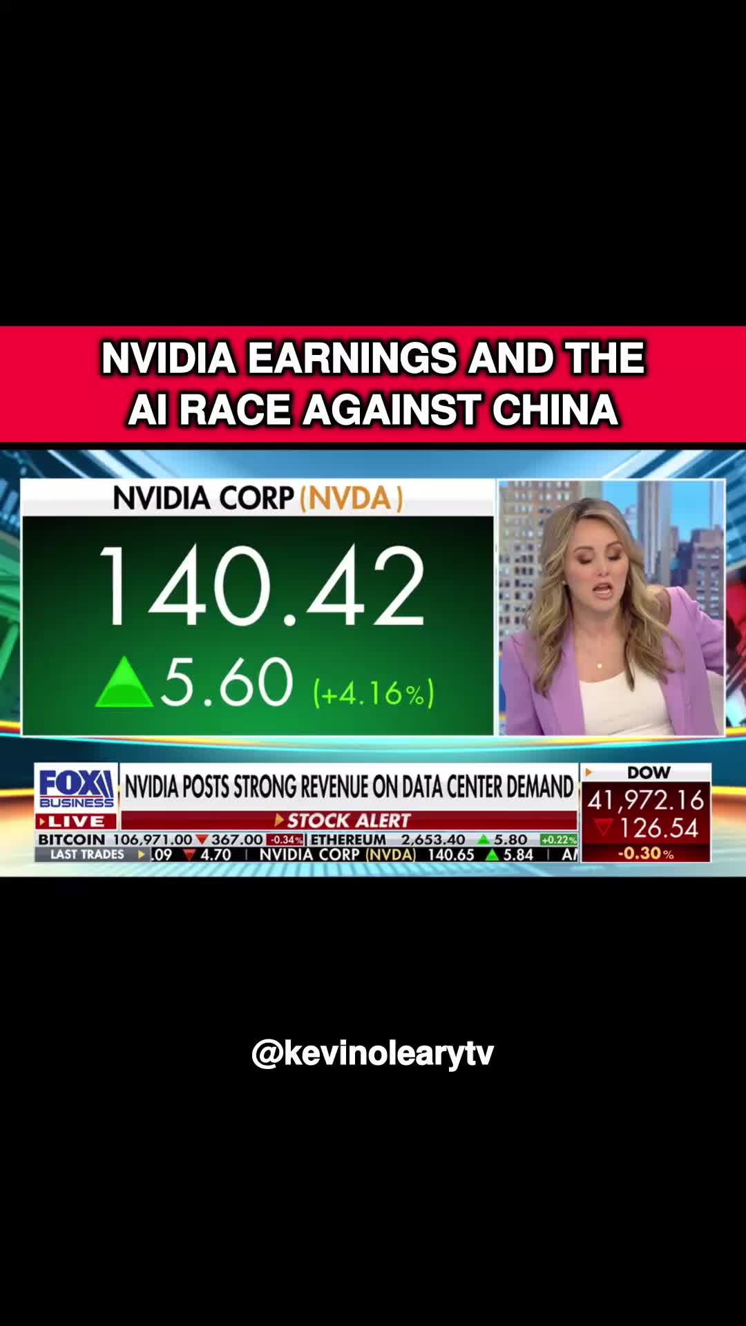 You want every developer on Earth building off the American stack of tech. You want them sitting there grinding out code, attaching it to the tech stack that should dominate the world, and that's Nvidia, that's American technology. Or do you want Huawei to dominate that? Because the more you sell, the more market share you have and the more developers you have. That's how the iPhone became prominent. That's how Samsung became prominent, by getting all the developers underneath it, so you're not reinventing the wheel. It scares the poo-poo out of me when this guy says, &quot;We're losing share dramatically quarter by quarter,&quot; and other developers in China, which have more developers than any othe