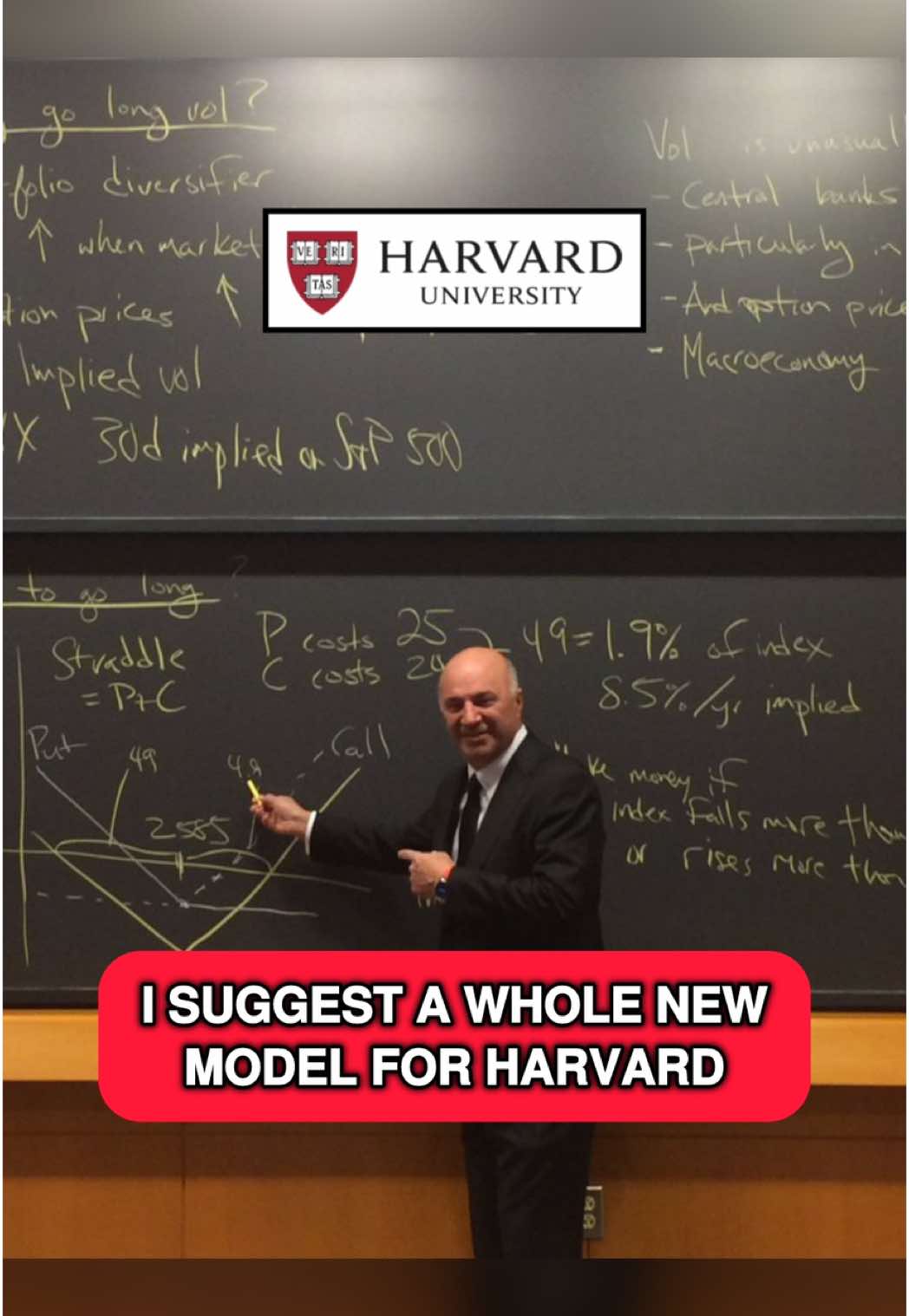 I'm suggesting a whole new model for Harvard. This may be a difficult negotiation but there should be this option. I would extend this to every institution in the United States, MIT, Temple, etc. For their foreign student body, if they're willing to go through a vetting process prior to admittance, and they graduate in good standing, boom, golden ticket. They get to stay in America, start a family, create a business, work in the economy, create jobs, 'cause that's what we should do. That's what should happen, 100% of the time. There's something very broken about a model where you, have a whole institution whose only mandate is to curate the very best cohorts every year from all around the wo