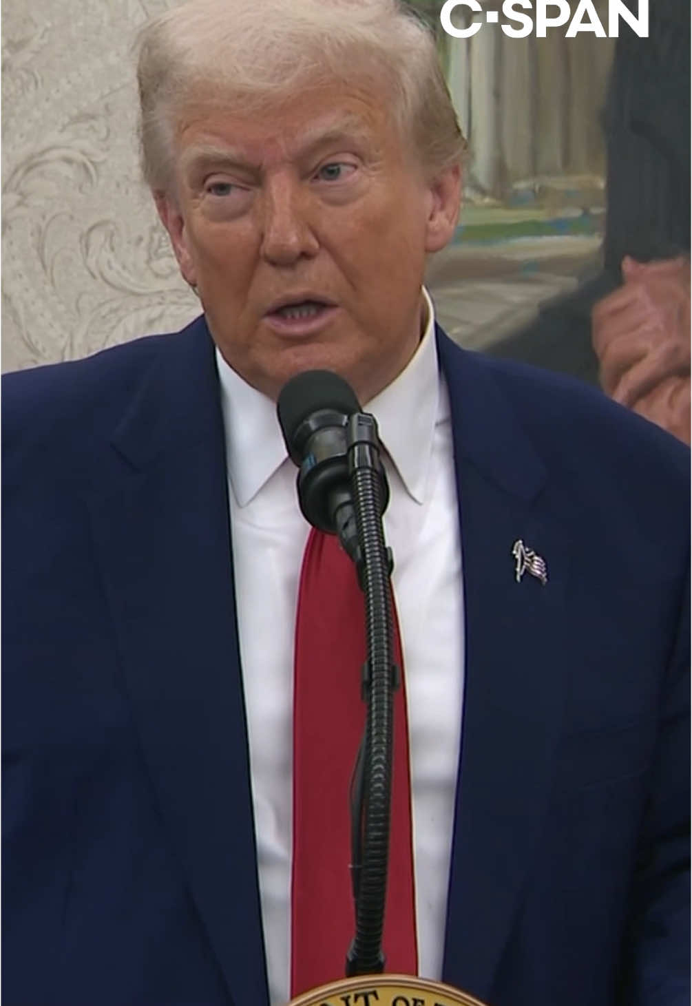 President Trump on Wednesday said he was “very disappointed” in Russian President Vladimir Putin for his country’s continued attacks on Ukraine.   “I’m very disappointed at what happened a couple of nights ago, where people were killed in the middle of what you would call a negotiation,” the president said. “I’m disappointed by that. Very, very disappointed.”   Over the weekend, Russia conducted the largest aerial attack on Ukraine since the war began in February 2022, launching 367 drones and missiles at Ukrainian cities, including Kyiv.   President Trump has so far declined to impose new sanctions on Moscow, saying he was worried it could impede peace negotiations.   “If I think I’m close