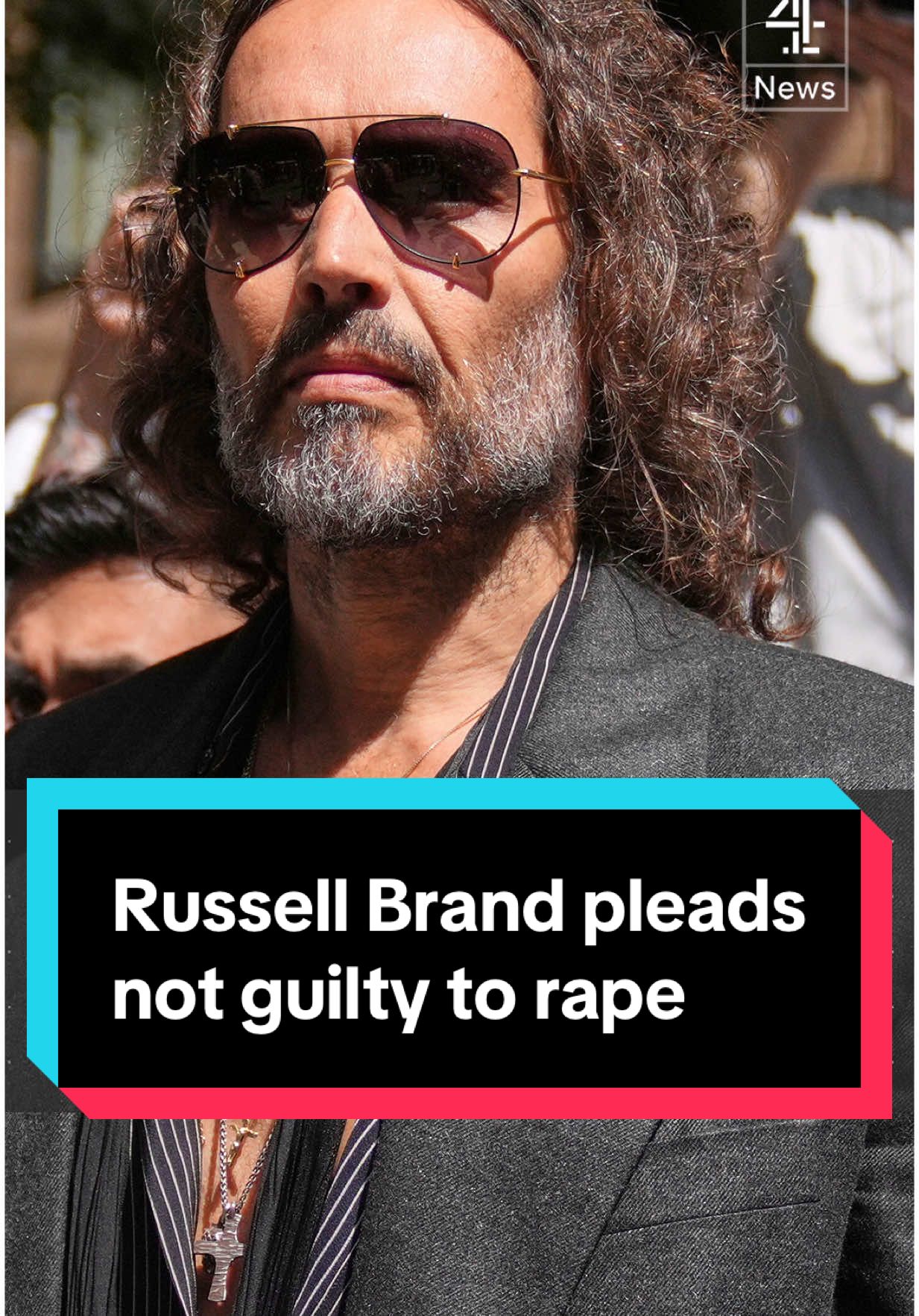 Actor and comedian Russell Brand has pleaded not guilty to five charges of rape and sexual assault against four women Southwark Crown Court, where he is due to stand trial in June next year. #russellbrand #brand #trial #c4news #channel4news
