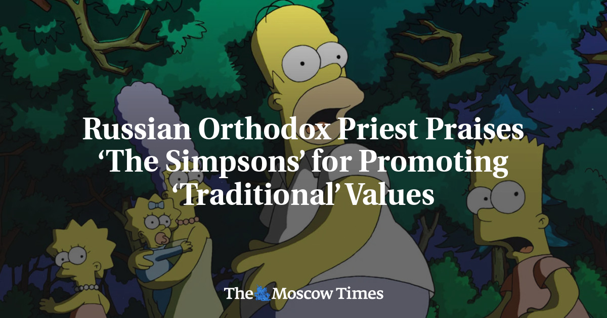 Russian Orthodox Priest Praises ‘The Simpsons’ for Promoting ‘Traditional’ Values