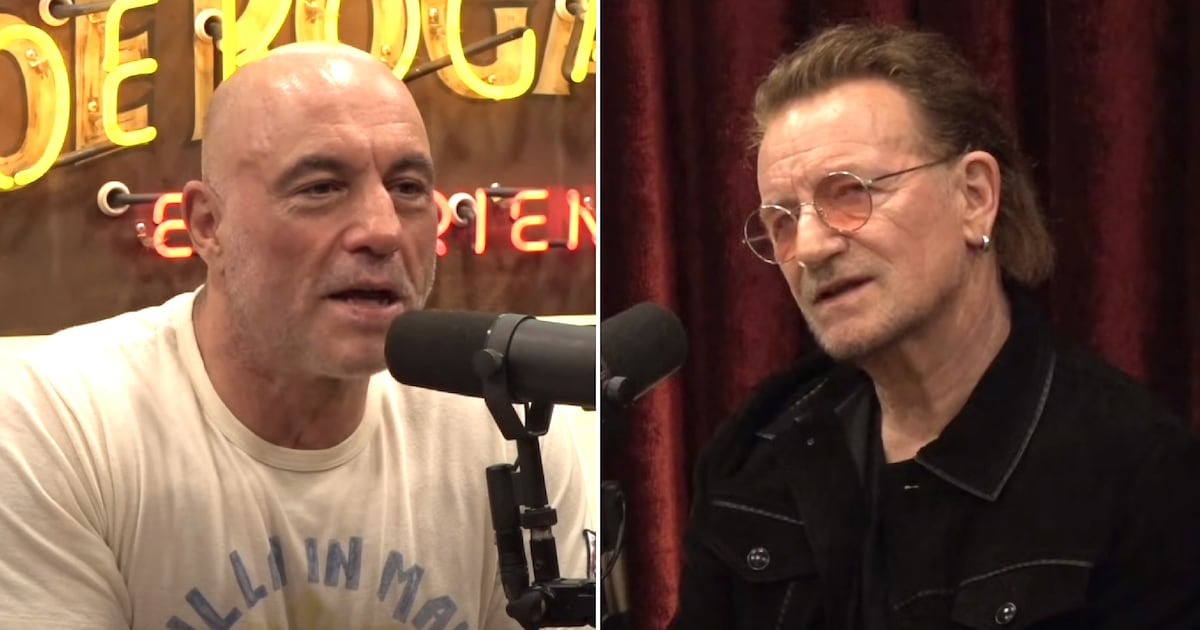 Bono Schools Joe Rogan on ‘Evil’ Elon Musk Unleashed on the World