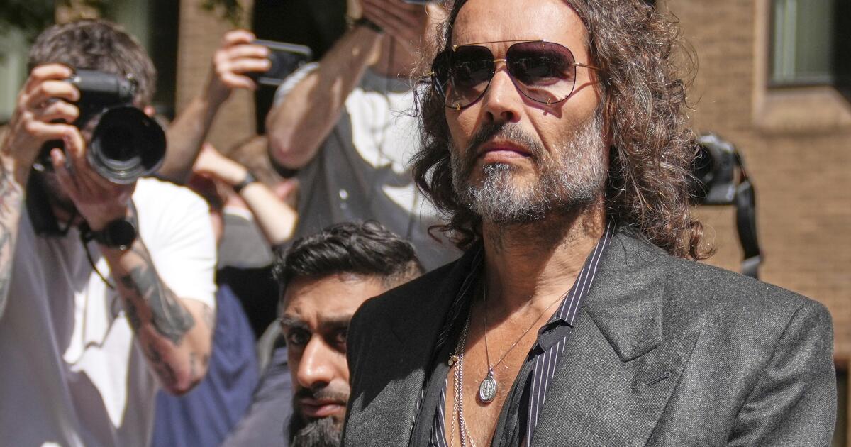 Russell Brand pleads not guilty to rape and sexual assault charges as U.K. trial gets date