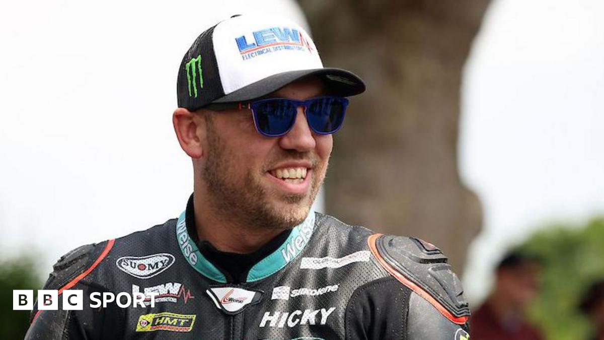 Isle of Man TT: Peter Hickman taken to hospital by Airmed after TT qualifying crash