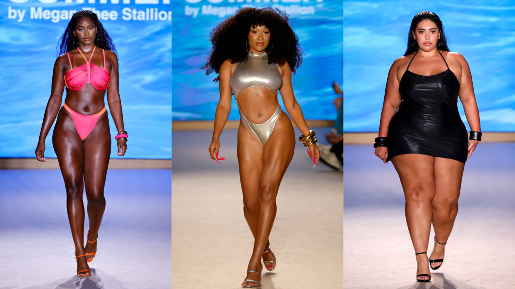 Megan Thee Stallion Heats Up Miami Runway With Hot Girl Summer Swimwear