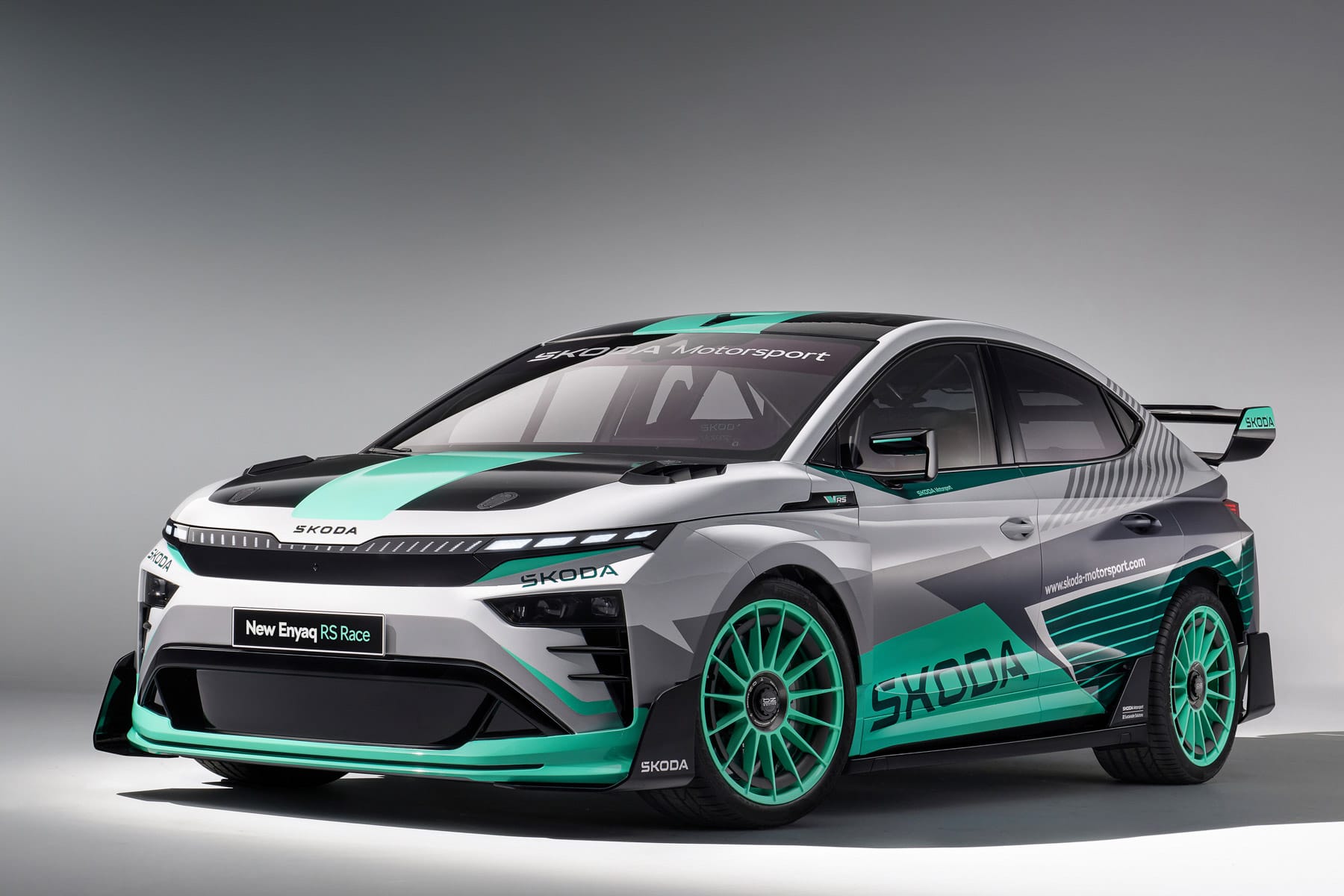 Skoda presents racing variant of the Enyaq Coupé RS