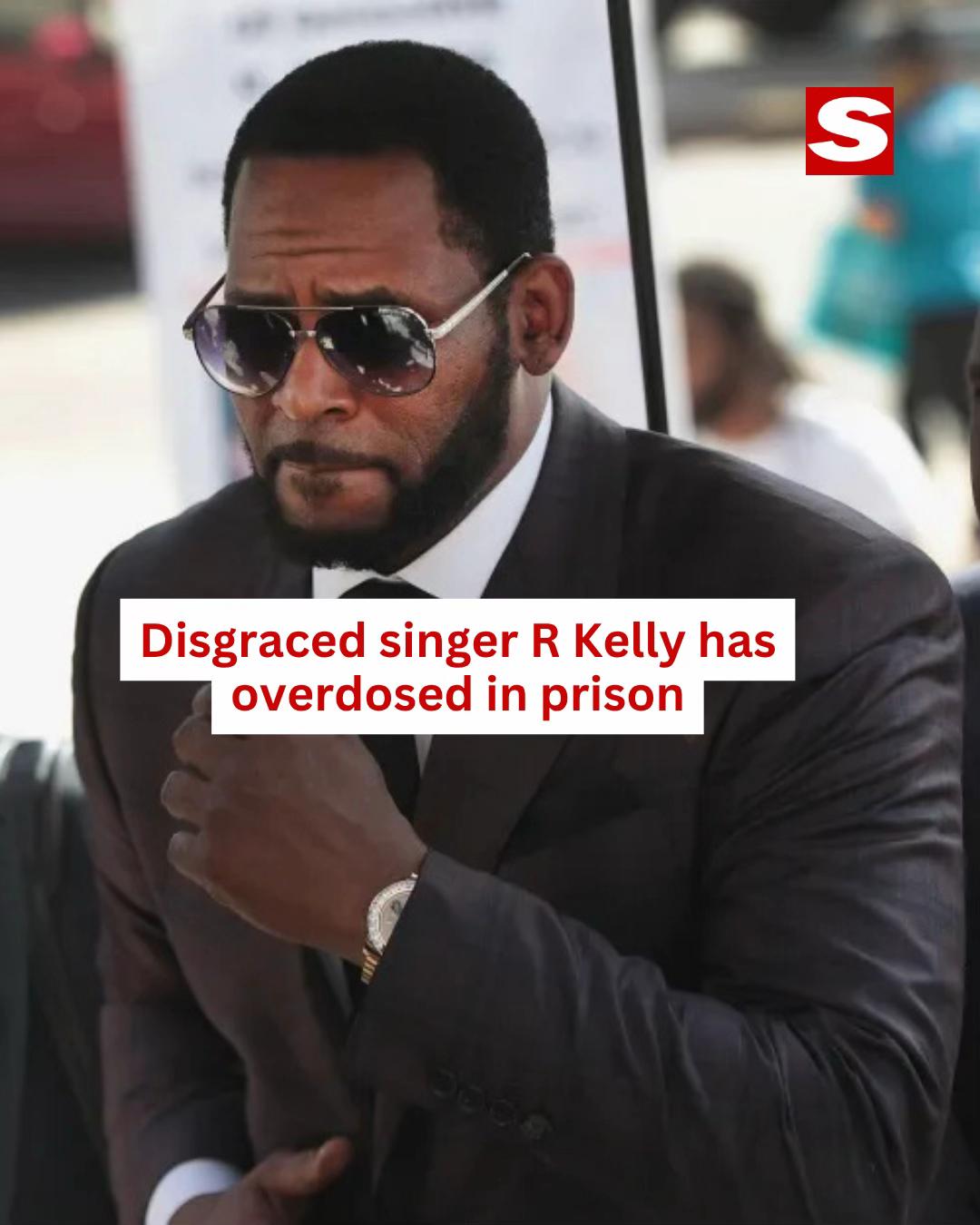Disgraced musician R Kelly was rushed to hospital after overdosing on medication in prison, according to a court filing. Read the full story at the link anove. #rkelly #news #breakingnews