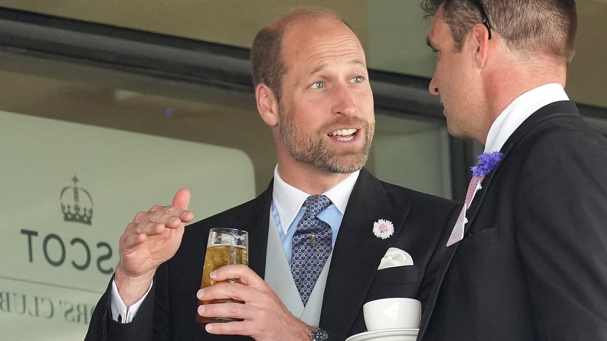 Prince William joins the King and Queen in the royal procession at Ascot amid carriage shake-up after Kate pulls out