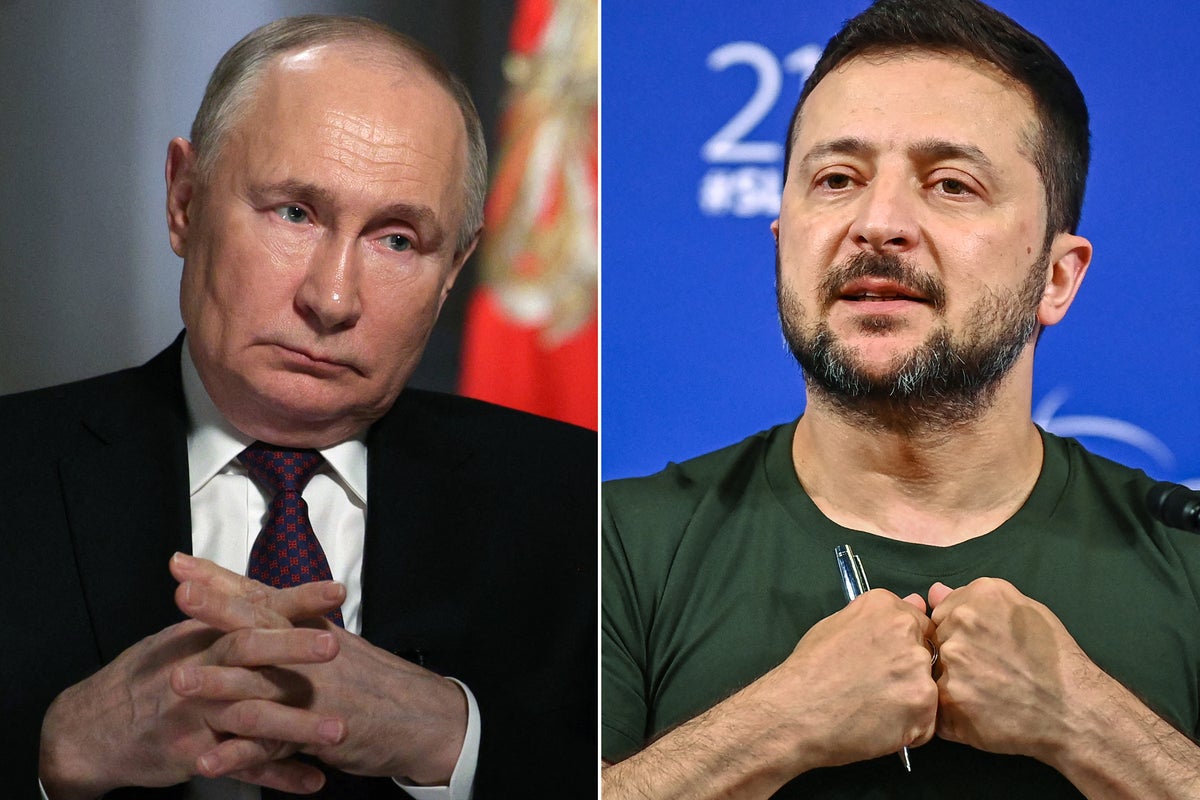 Ukraine war latest: Putin claims he will meet Zelensky for ‘final phase’ of talks