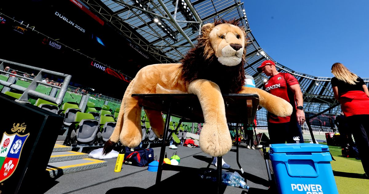 What time and TV channel is the British and Irish Lions v Argentina on tonight?